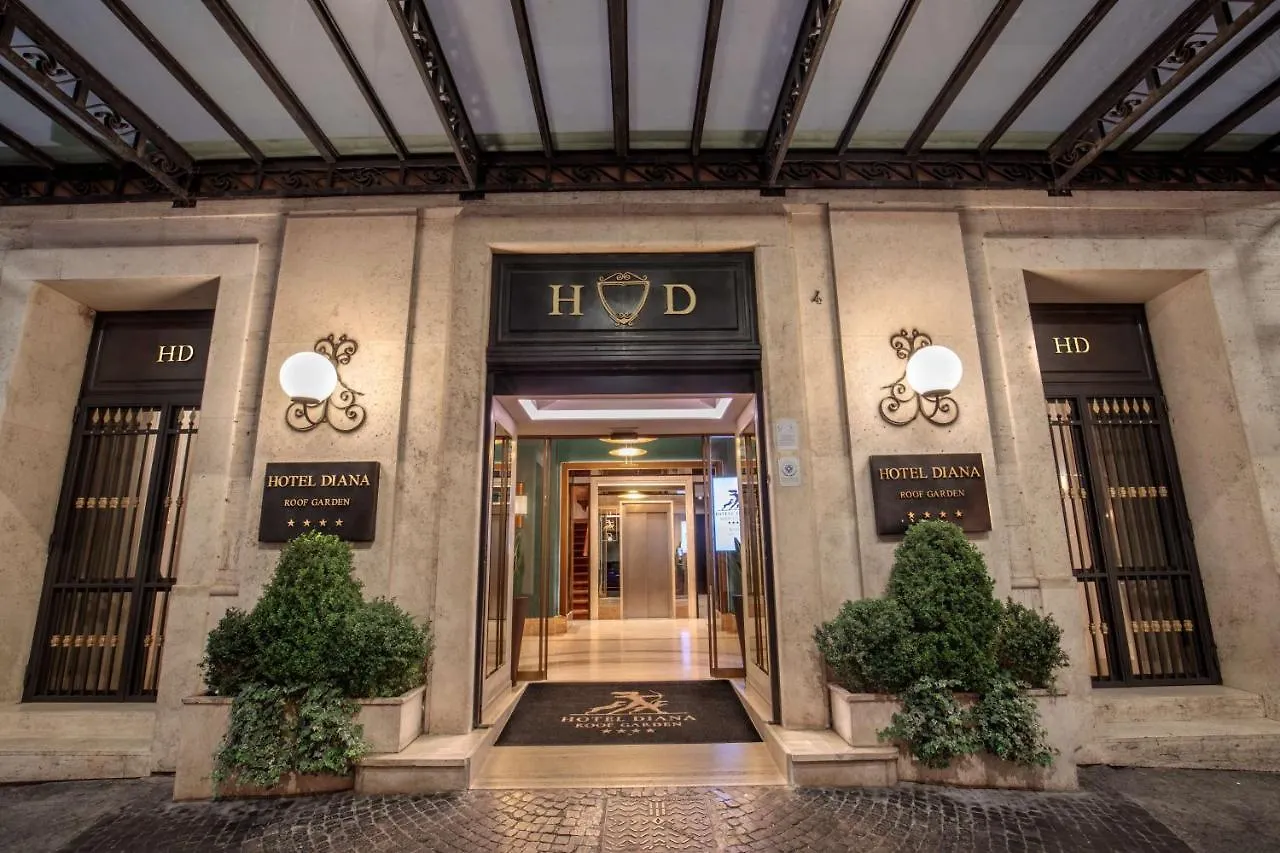 Hotel Diana Roof Garden Rome 4*,  Italy