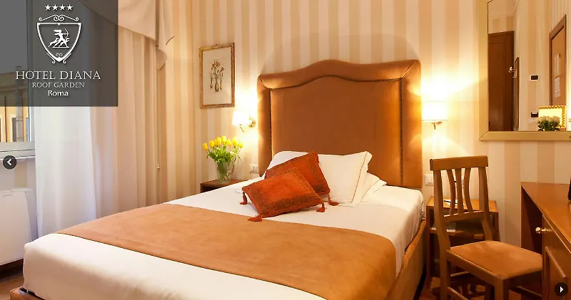 ****  Hotel Diana Roof Garden Rome Italy